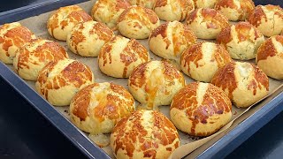 MAYASIZ ÇAY DEMLENENE KADAR HAZIRLA FAZLASINI AT BUZLUĞA💯HEMEN HAZIR ZAHMETSİZ POĞAÇA 🥯