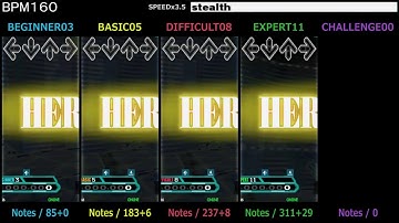 DDR / stealth - SINGLE (DanceDanceRevolution SuperNOVA2)