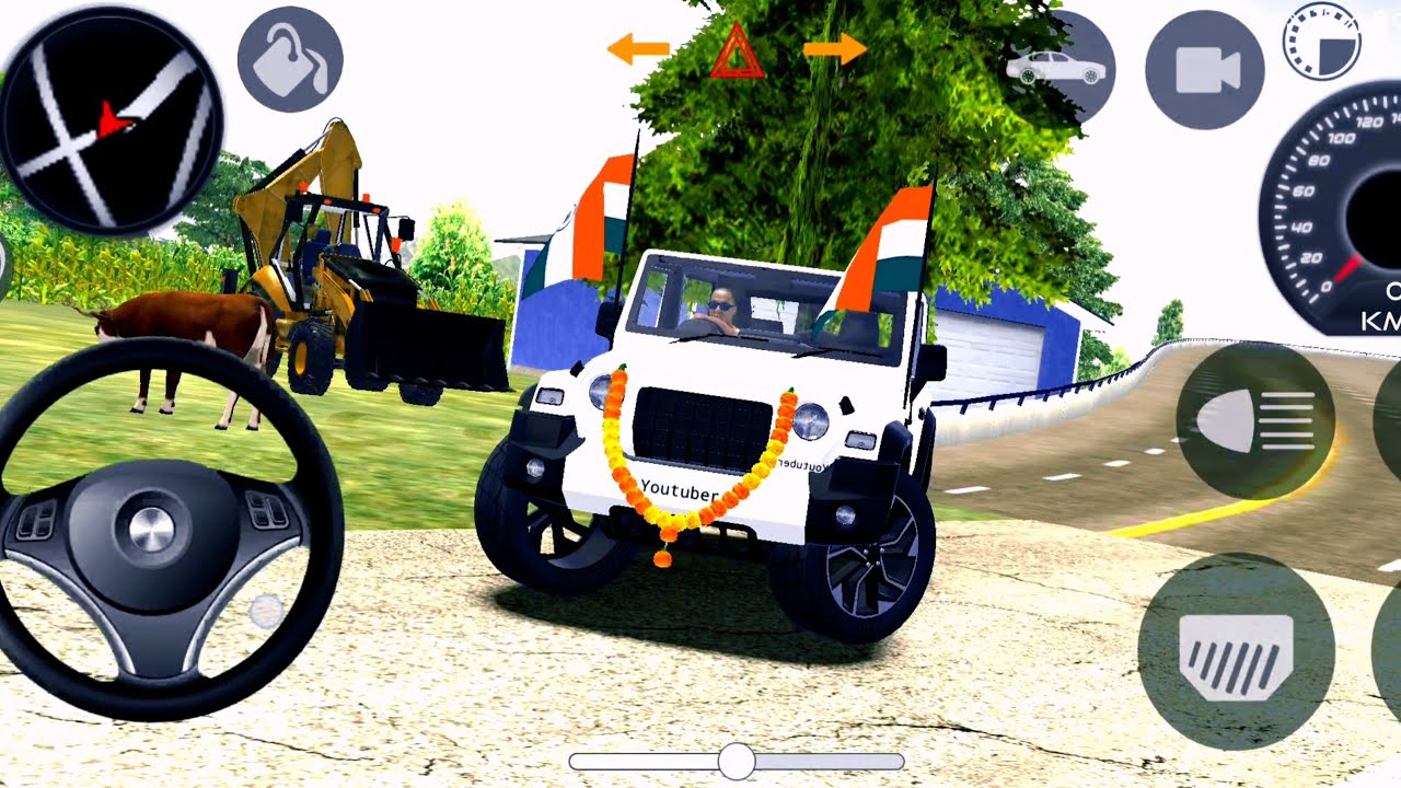 Modified Mahindra Thar Car Games: Indian Cars (Gadi Wala Game) - Car Game Android Gameplay 2025