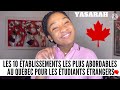  tudier au canada  10 tablissements les plus abordables au qubec yasarah