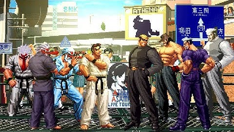 [KOF Mugen] Memorial | Takuma vs Yamazaki [ 4vs4 ]