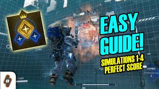 Training Simulations 1-4 PERFECT Score in Pragmata