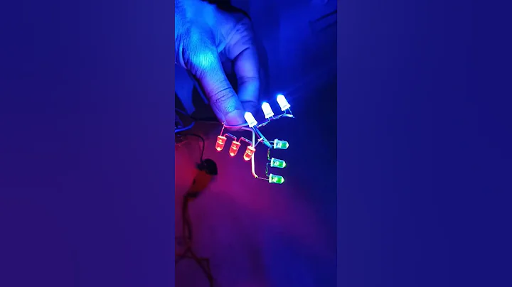 L.E.D Chaser Easy #diy #experiment #viralvideo #trending #shorts #short