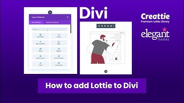 How to add Lottie JSON animation to Divi