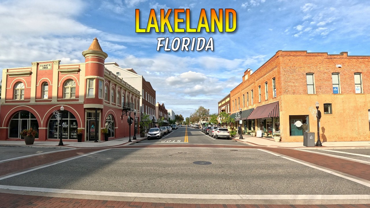 Lakeland Florida Driving Through