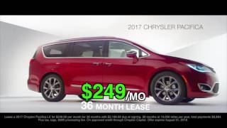 2017 Pacifica Lease Deal at $249/mo! | Safford of Fredericksburg
