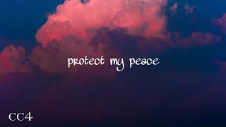 Lecrae - Protect My Peace (Lyrics) ft. Jordan L'Oreal