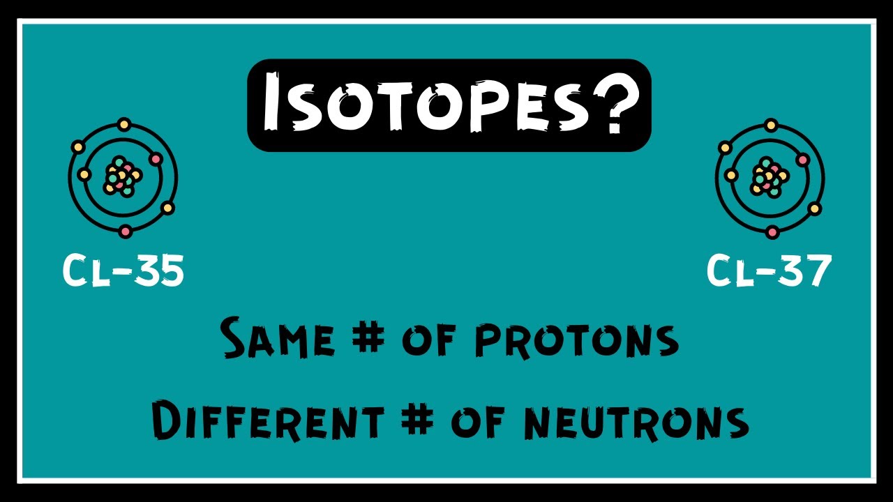 Which Atomic Property Is Different In Each Isotope Of An Element?