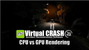 CPU vs GPU Rendering | Virtual CRASH 6