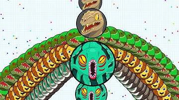 MASSIVE AUTOCANNON SPLIT - #CRAZY AGARIO TRICKSPLITS AND DOUBLESPLITS (Agar.io Gameplay)