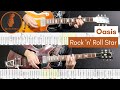 Rock n roll star  oasis  learn to play guitar cover  tab