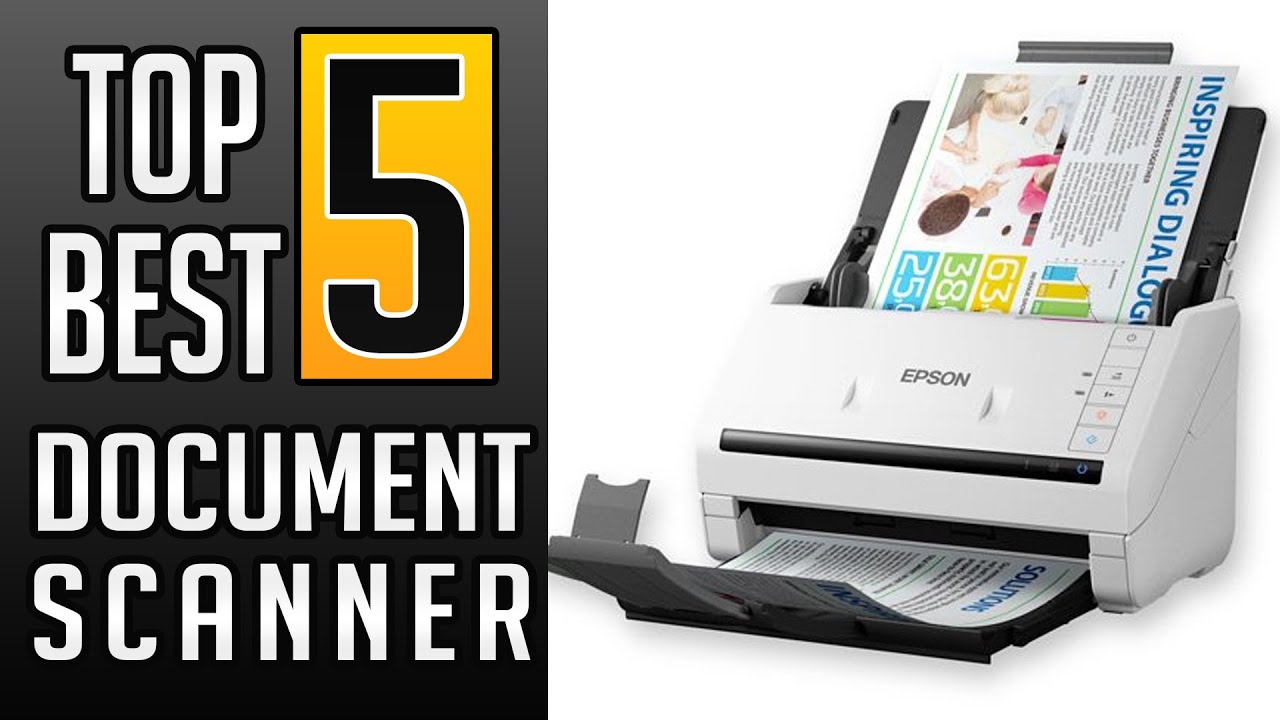 Top 5 Best Document Scanner of 2021 | best document scanners ...