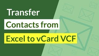 Transfer Contacts from Excel to vCard VCF Format – Supports XLS and XLSX Files screenshot 1