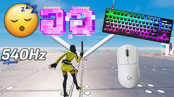 Steelseries Apex Pro TKL ASMR 🏆1v1 BuildFights 😴 Satisfying Keyboard Fortnite 360 FPS 4K