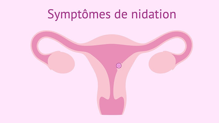 Symptômes de nidation