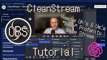 CleanStream Profanity Live AI Removal for OBS [Tutorial]