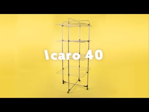 Вертикальна підлогова сушарка для білизни Colombo Icaro 40 (ST194/4), видео 1