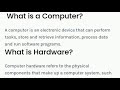 Computer Basics: Hardware and Software | Easy Explanation for Students