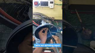 table fan not spinning repair #shorts #repair #experiment