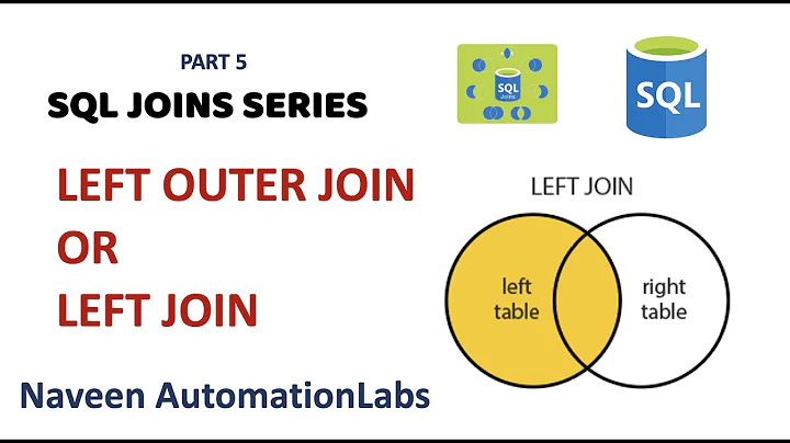 #5 - LEFT OUTER JOIN IN SQL