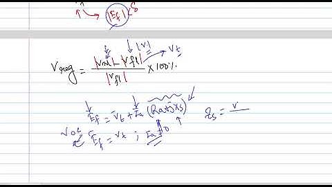 Voltage Regulation of an Alternator by Synchronous Impedance method (Hardware) part_01