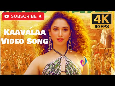 Kaavaalaa 4k Video Song || Jailer Movie ||#tamannaah #rajinikanth #4k #8k #love #subscribe