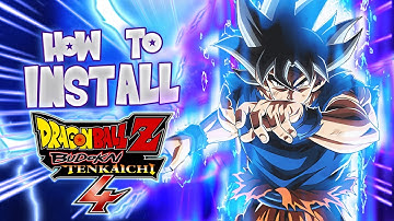 HOW TO INSTALL MODS! :BUDOKAI TENKAICHI 3!