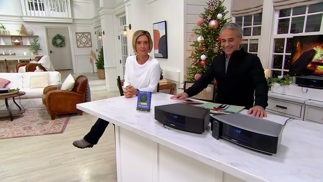 Bose Wave Music System IV with CD Player and Dual Alarm Clocks on QVC 