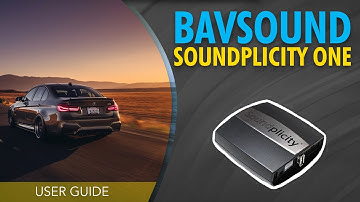 BAVSOUND - SOUNDPLICITY ONE - User Guide