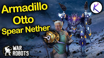 Nether Spear with Otto & Armadillo drone War Robots gameplay WR new Robot weapon update 8.6