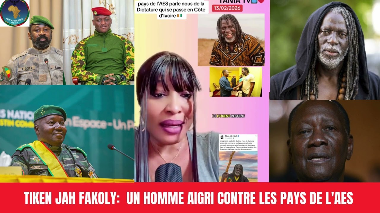 TIKEN JAH FAKOLY : UN HOMME AIGRI CONTRE LES PAYS DE L'AES