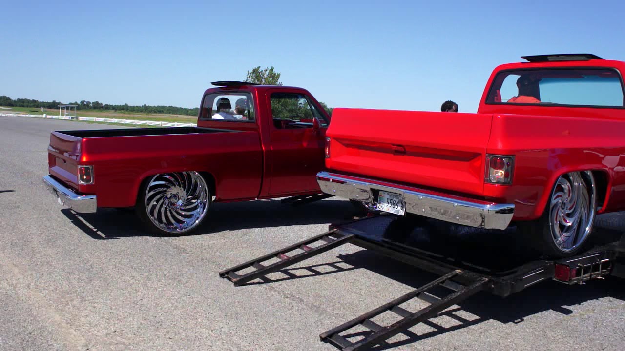 2 Chevy C10's on Dub and Amani Forged Wheels Trackmania 2k18