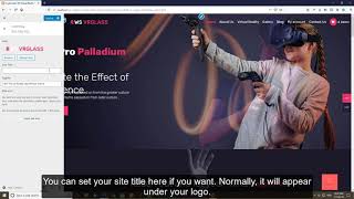 How to Change Site Identity Wordpress WooCommerce themes
