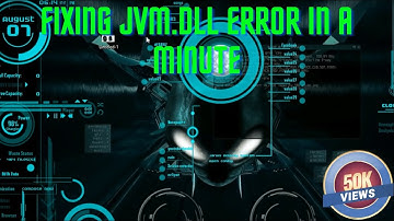 how to fix jvm.dll error in eclipse?? tutorial