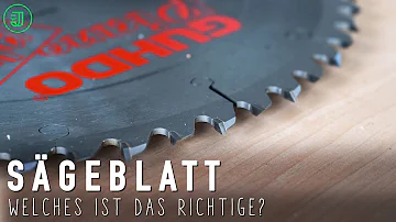 Welches Sägeblatt für sauberen Schnitt?