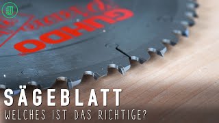 So findest du das RICHTIGE SÄGEBLATT für dein Projekt! | Tipps vom Tischlermeister | Jonas Winkler