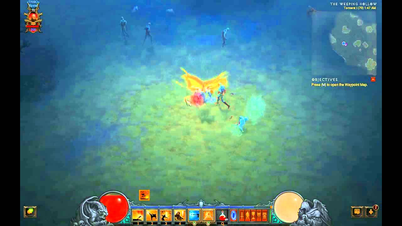 Genzaniku Diablo Iii Legendary Axe Summon A Ghost Champion Youtube
