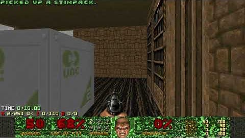 Doom 2: Plutonia 7 MAP03 in 0:38.14 Pacifist