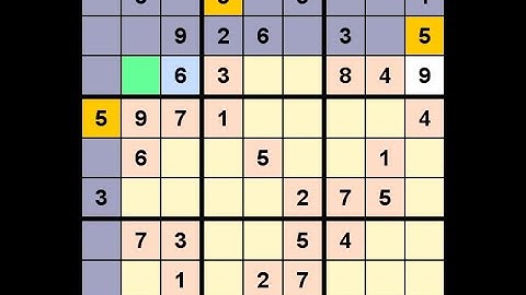 How to Solve Los Angeles Times Sudoku Impossible November 13, 2022