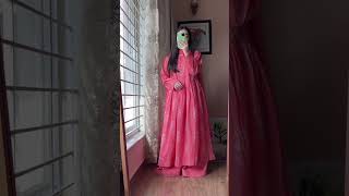 Lawn Printed Ready To Wear dress with Plazo #culturalfusion