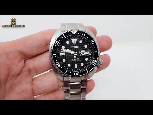 UNBOXING 2020 SEIKO PROSPEX KING TURTLE IN BLACK DIAL SRPE03K1 - YouTube