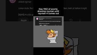 Day 1150 of poorly drawing rayman until rayman 4 comes out