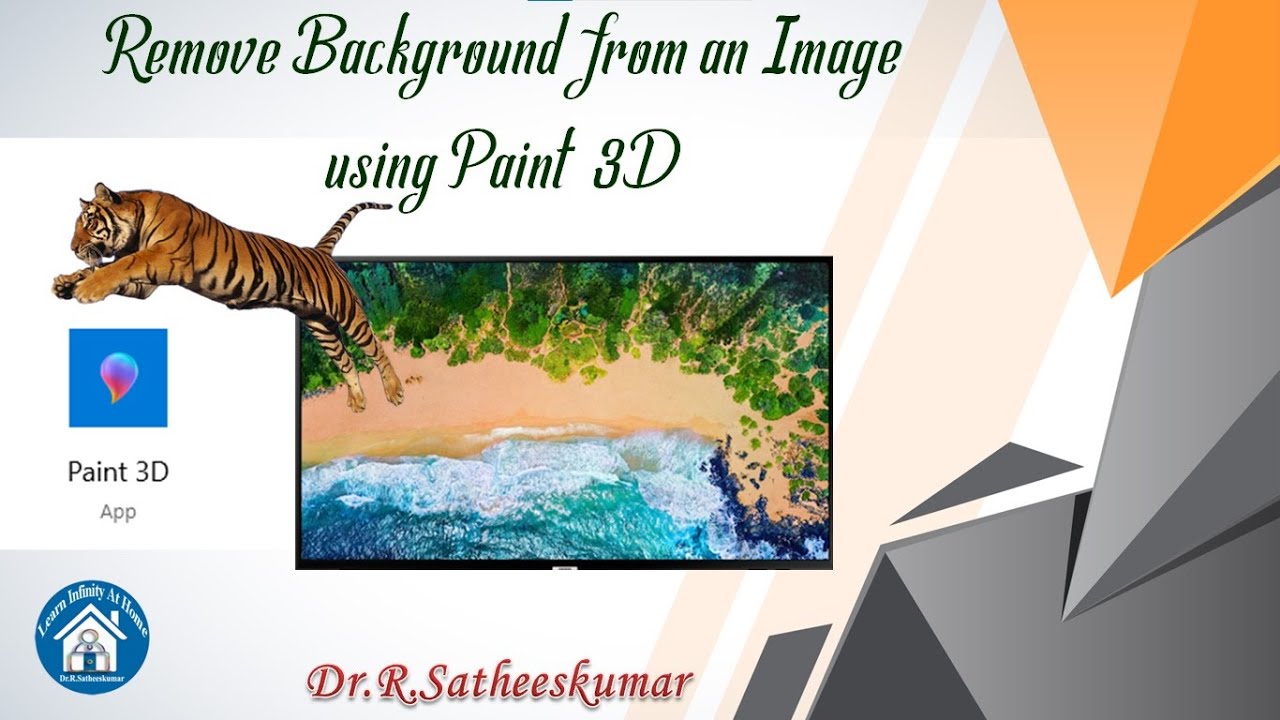 Xóa nền ảnh bằng Paint 3D trên YouTube để tạo ra những video chất lượng cao và độc đáo. Paint 3D là công cụ không thể thiếu trong việc chỉnh sửa hình ảnh và video. Hãy thực hiện điều này một cách dễ dàng với các hướng dẫn từ hình ảnh liên quan!