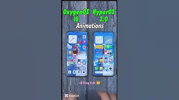 OxygenOS 15 vs HyperOS 2.0 Animations  #foryou #comedy #viralvideo #shorts
