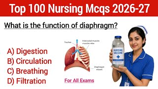 Top 100 Nursing Mcqs 2026-27 | Important Nursing Mcqs | BSC Nursing Mcqs | AIIMS NORCET exam 