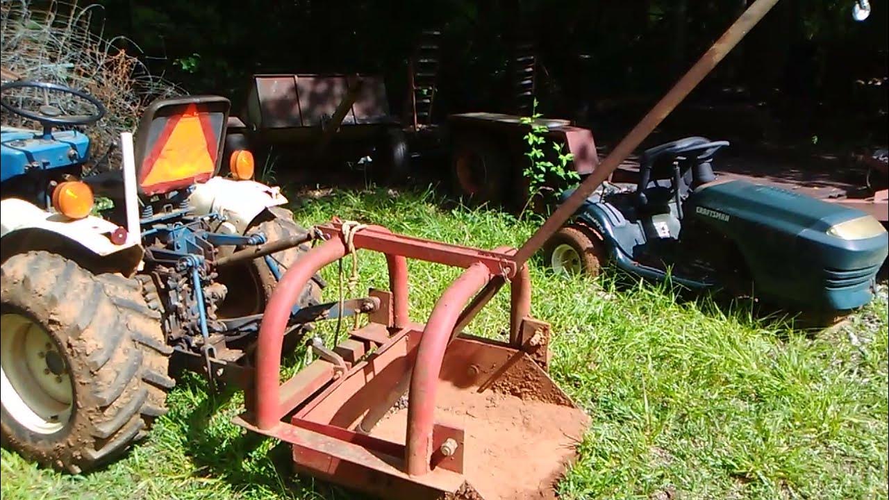 Homemade Tractor boom/lift pole. DMF Homestead YouTube