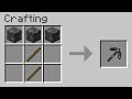 how to craft bedrock pickaxe