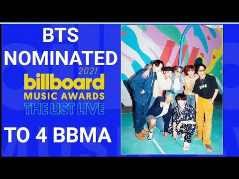 BTS NOMINATED TO 4 BBMA 🥳🥳
