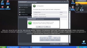 Comodo Internet Security 6 FINAL (Proactive Security) - Test with more links