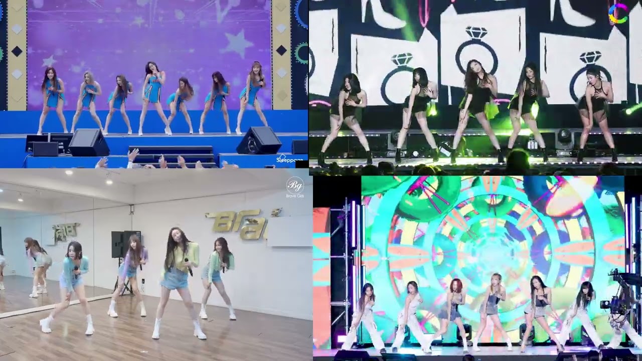 브레이브걸스 (브브걸) / 하이힐 BRAVE GIRLS (BBGIRLS) - HIGH HEELS (OT7 vs OT5 vs OT4 vs OT3)